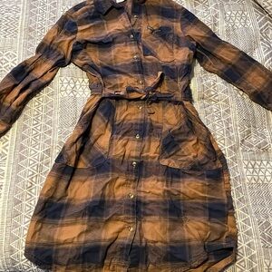 Columbia flannel dress